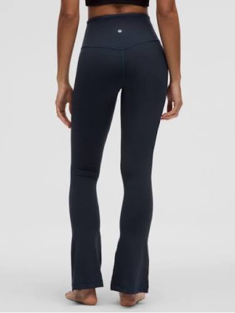 lululemon athletica Navy Boot-Cut High-Waist Leggings